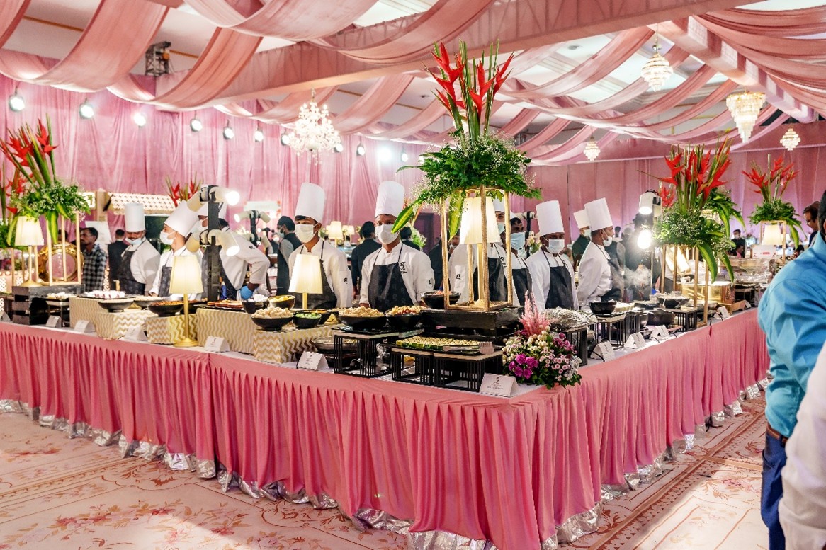 Sarvsri Catering prioritizes hygiene and freshness in every dish