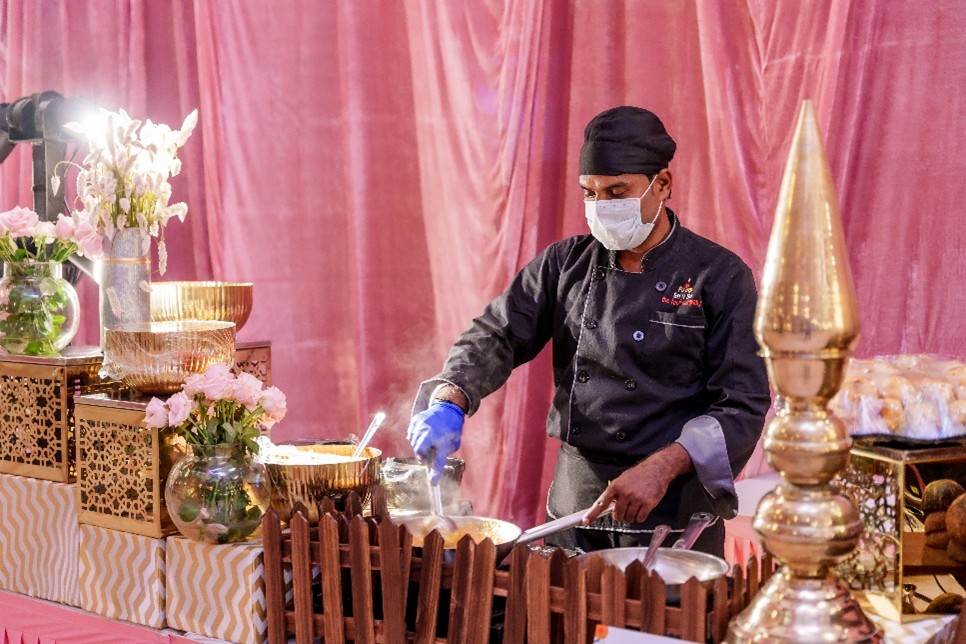 Looking for Wedding Catering in Chennai Sar V Sri for event catering in Chennai