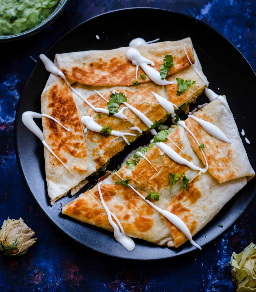 Vegetarian Quesadilla - A Mexican Delight served by Sar V Sri Mexican Catering Services